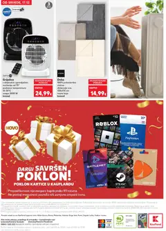 Kaufland - Karlovac - Pregled kataloga iz trgovine Kaufland, vrijedi od 17.12.2025 | Stranica: 28 | Proizvodi: Telefon, PC, Deka, Playstation