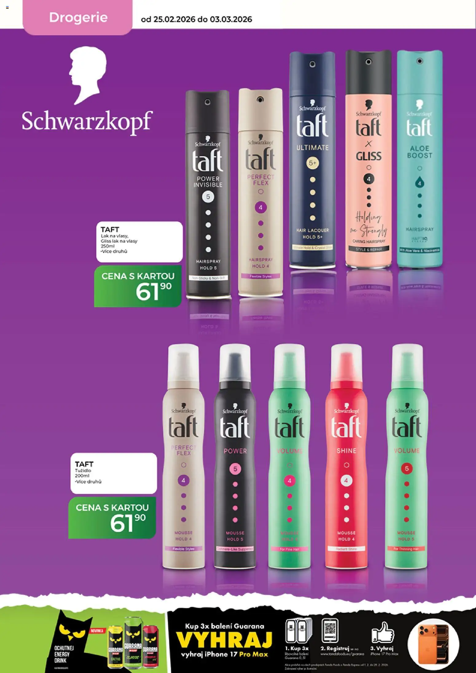 Tamda Foods leták od 25.02.2026 | Strana: 58 | Produkty: Iphone, Drogerie, Lak na vlasy