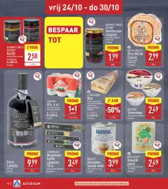Aldi folder week 43 - Voorbeeld van een folder van Aldi, geldig van 20.10.2025 | Pagina: 18 | Producten: Volle melk, Olasz felvágott, Melk, Koffie