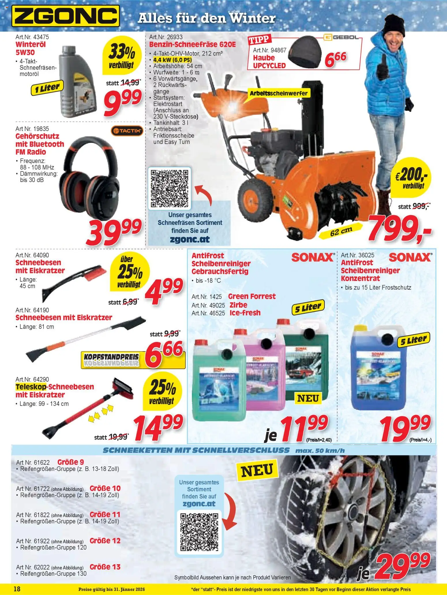 Zgonc Flugblatt Jänner II 2026 gültig ab 15.01.2026 | Seite: 18 | Produkte: Radio