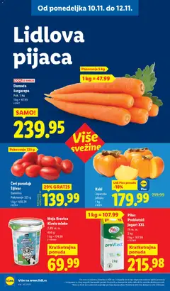 Domaća šargarepa, Pak. 5 kg - pregled Lidl kataloga - važi od 06.11.2025 | Strana: 66