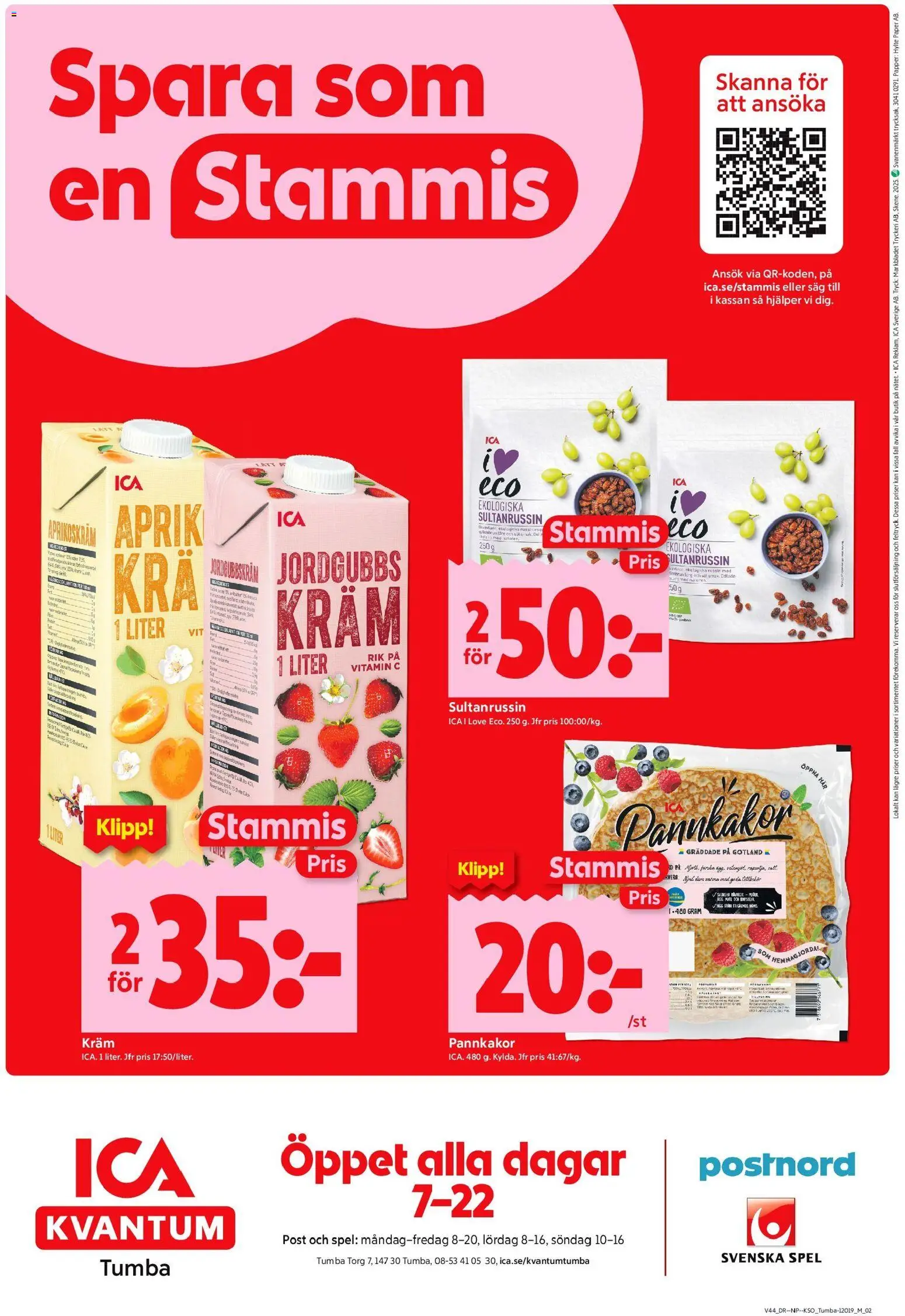 ICA Kvantum reklamblad aktuell från 27.10.2025 | Sida: 10 | Produkter: Såg, Kräm, Spel