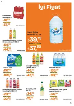 Migros Katalog - Migroskop - 11.09.2025 tarihinden itibaren geçerlidir | Sayfa: 71 | Ürünler: Su, Gazlı içecek, Maden suyu