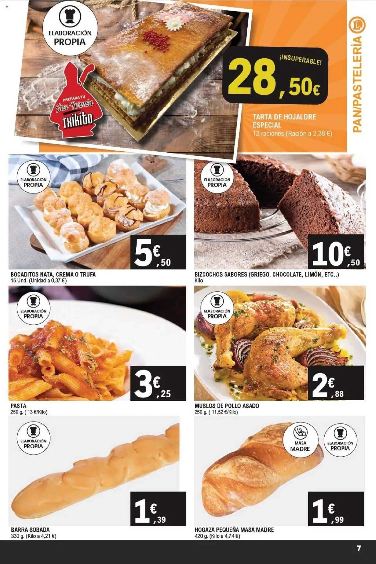 E.Leclerc folleto │ válido desde el 17.09.2025 | Página: 7 | Productos: Pasta, Crema