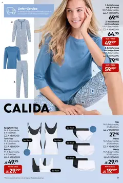 Galeria Karstadt Kaufhof Prospekt 	 – gültig ab 10.09.2025 | Seite: 17 | Produkte: Spaghettitop, Tanktop, Hose, Slip