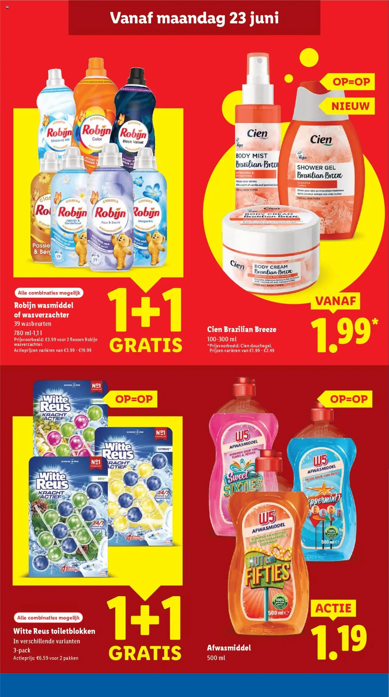  | Pagina: 10 | Producten: Wasmiddel, Robijn, Afwasmiddel, Gel