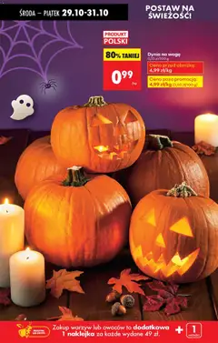 Pogląd oferty "Biedronka gazetka - Oferta w tym tygodniu" - ważna od 29.10.2025 | Strona: 21 | Produkty: Dynia, Warzywa, Owoce
