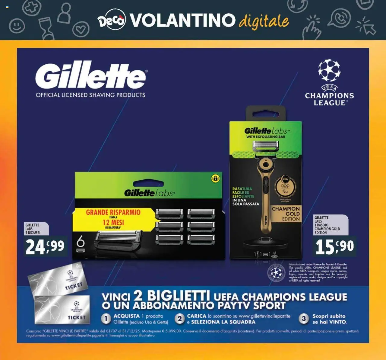 Volantino Decò del 29.07.2025 | Pagina: 32 | Prodotti: Rasoio, The