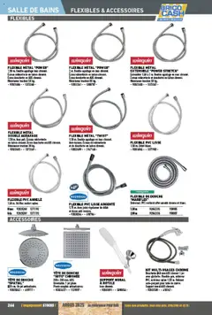 Brico Cash - Prévisualisation de Brico Cash catalogue valide à partir de 04.04.2025 | Page: 266 | Produits: Support mural, Robinet, Douche