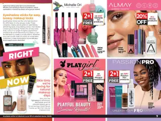 New Dis-Chem catalogue – valid from 21.08.2025 | Page: 8 | Products: Setting spray, Foundation