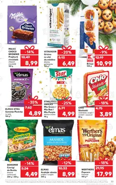 Ofertele Kaufland valabile de la 05.11.2025 | Pagină: 33 | Produse: Cașcaval, Semințe, Smântână, Cartofi
