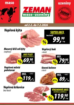 Náhled letáku Prodejny Zeman leták od 02.02.2026