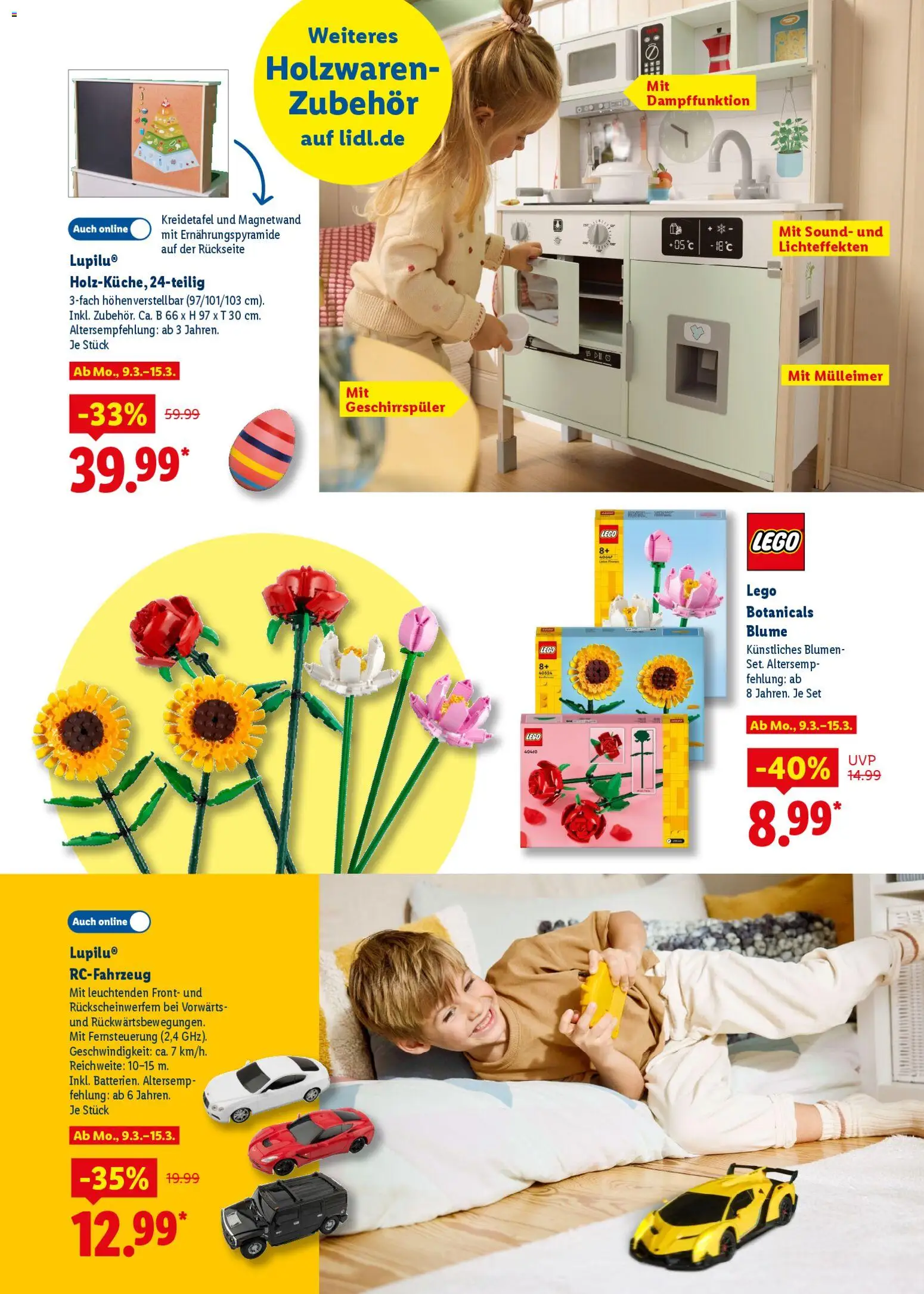 Lidl Německo leták - Ostern gemeinsam genießen od 09.03.2026 | Strana: 15 | Produkty: LEGO
