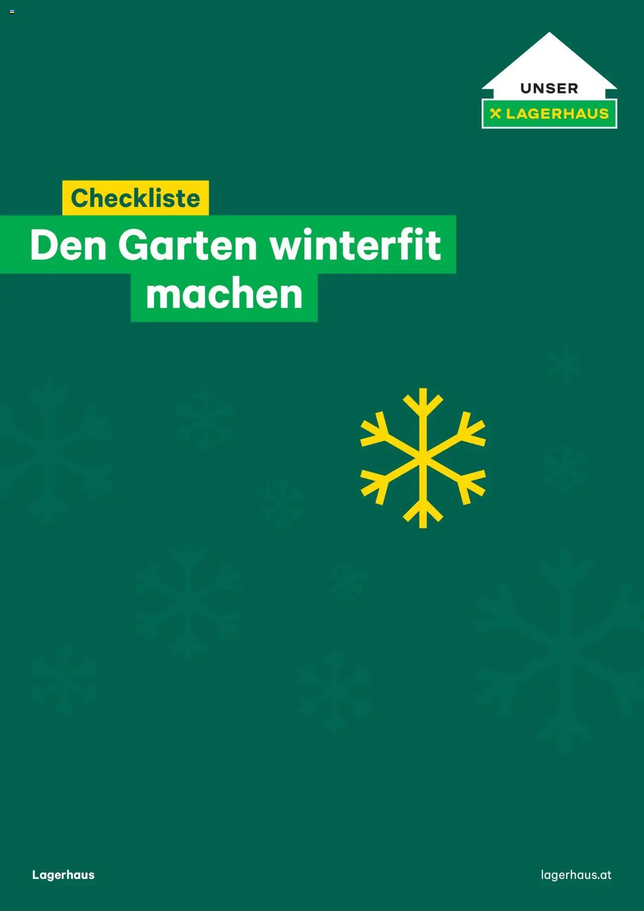Lagerhaus Den Garten winterfit machen gültig ab 20.10.2025 | Seite: 1