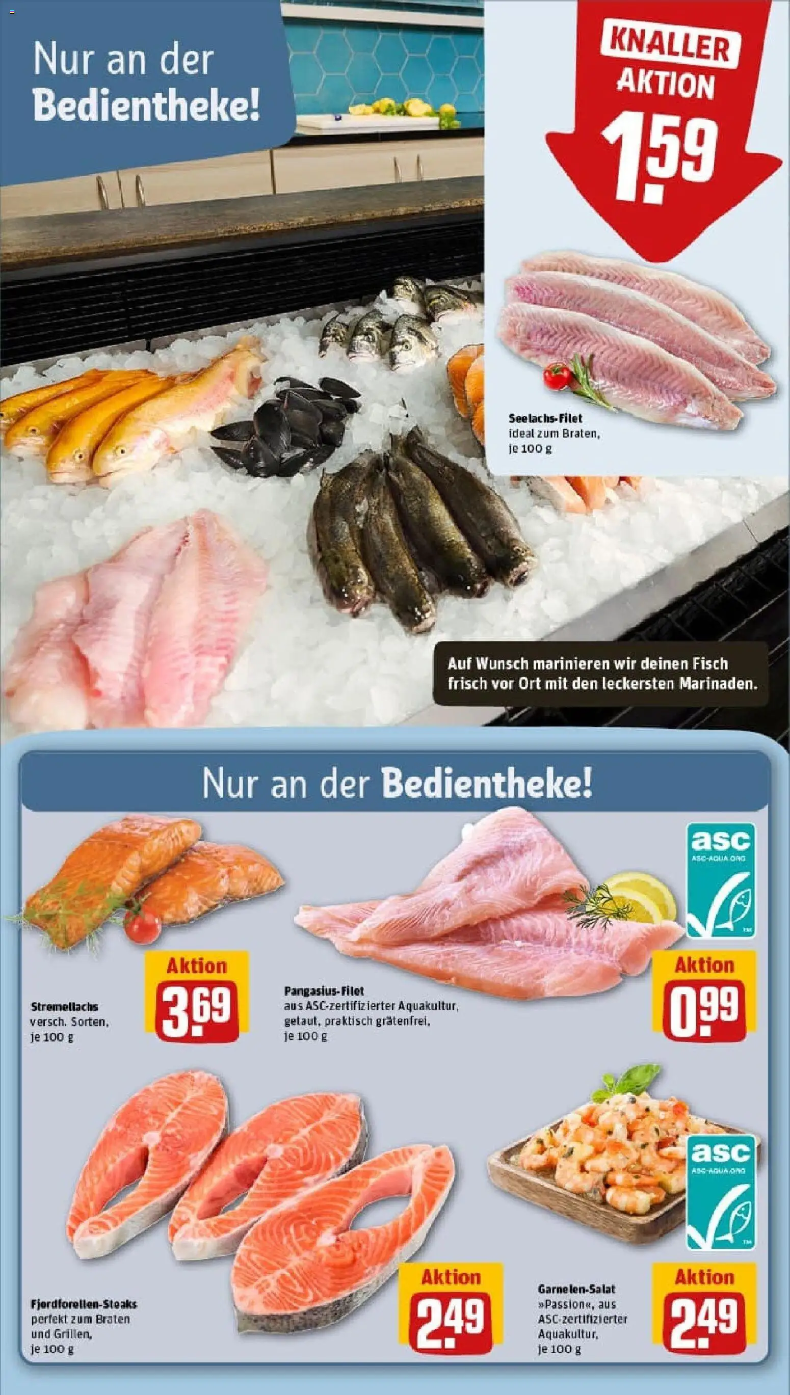 Rewe prospekt Norderstedt	 – gültig ab 26.10.2025 | Seite: 35 | Produkte: Fisch, Steak