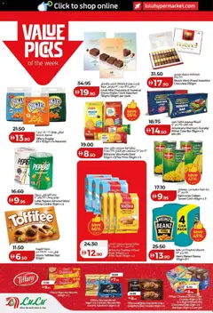 Preview of Lulu Hypermarket - Lulu Savers - Dubai & Northern Emirates valid from 10.01.2026 | Page: 6 | Products: Vajcia, Banány, Банани
