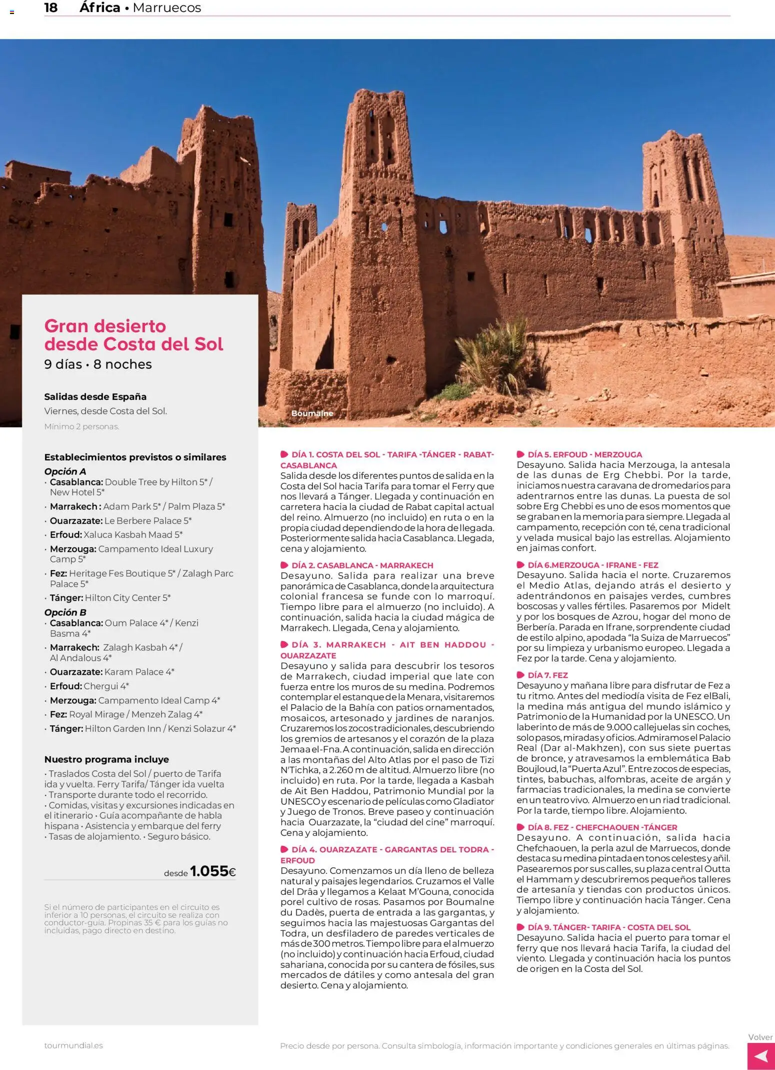 Viajes El Corte Inglés Africa y Oriente Medio │ válido desde el 01.01.2026 | Página: 18 | Productos: Aceite, Aceite de argán