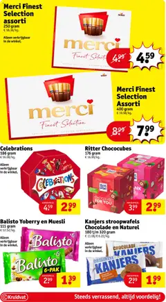 Kanjers stroopwafels Chocolade en Naturel, 180 t/m 320 gram - Voorbeeld van een folder van Kruidvat, geldig van 14.10.2025 | Pagina: 21