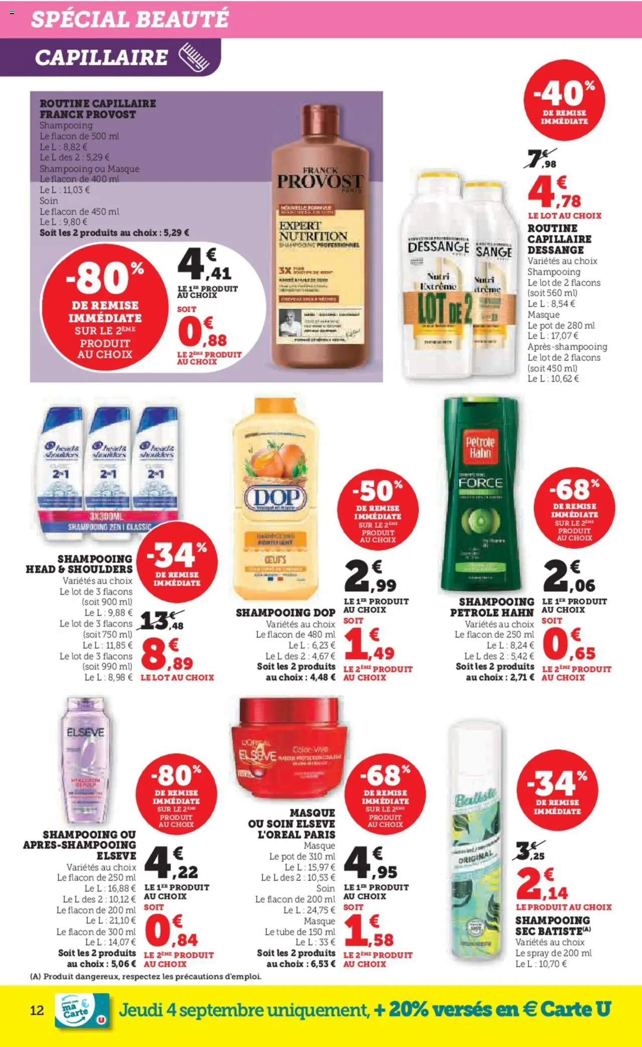 | Page: 12 | Produits: Shampooing, Masque, Crème