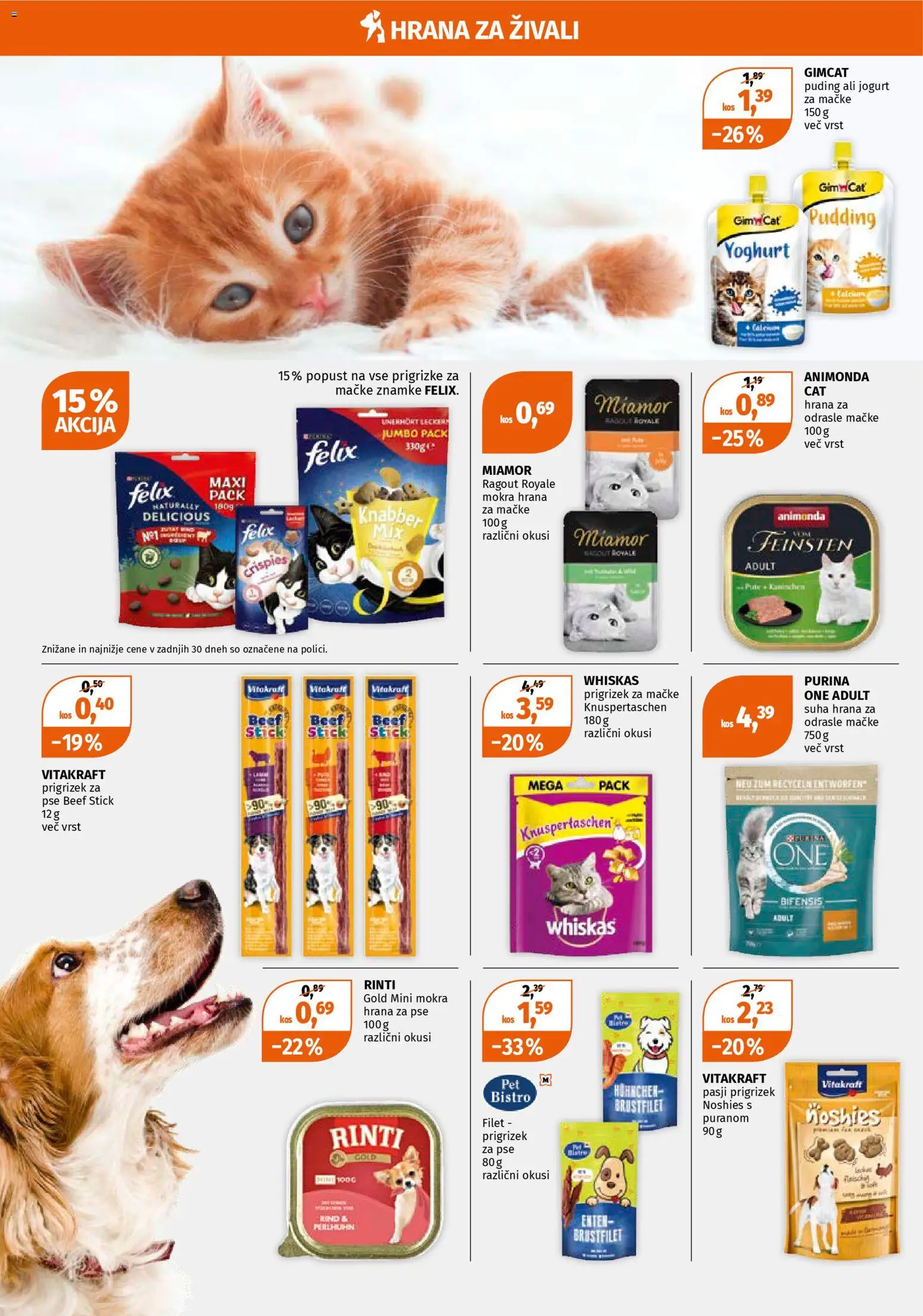 Novi Müller katalog ponudbe – veljaven od 05.01.2026 | Stran: 8 | Izdelki: Hrana za mačke, Puding, Kos, Jogurt