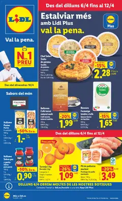 Vista previa Lidl folleto válido desde el 06.04.2026