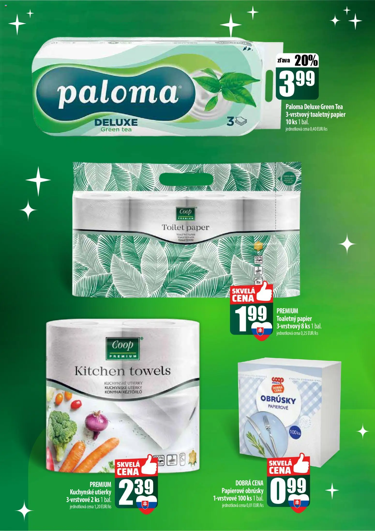 Nové COOP Jednota akcie – leták je platný od 22.12.2025 | Strana: 58 | Produkty: Toaletný papier