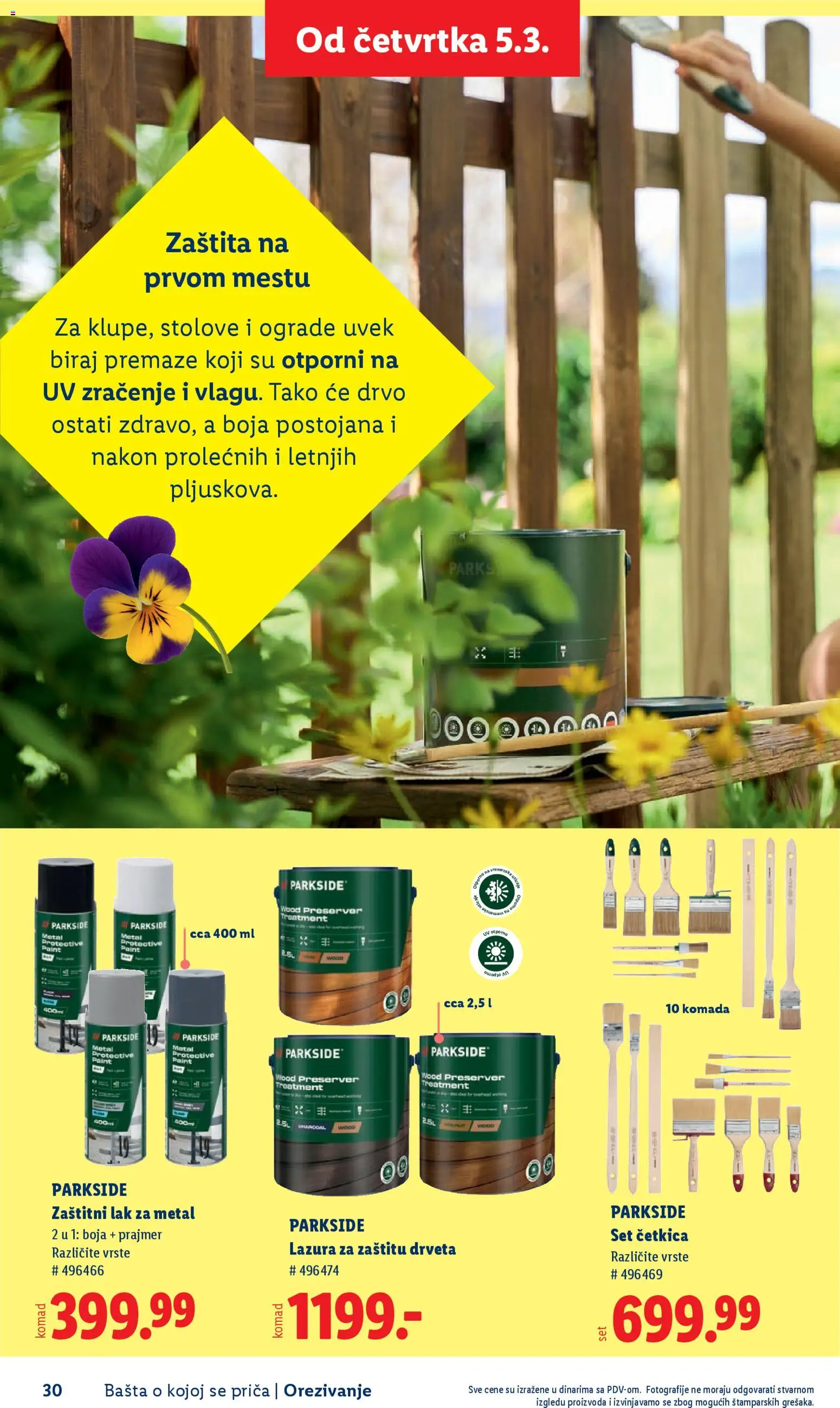 Lidl katalog - važi od 26.02.2026 | Strana: 30 | Proizvode: Parkside