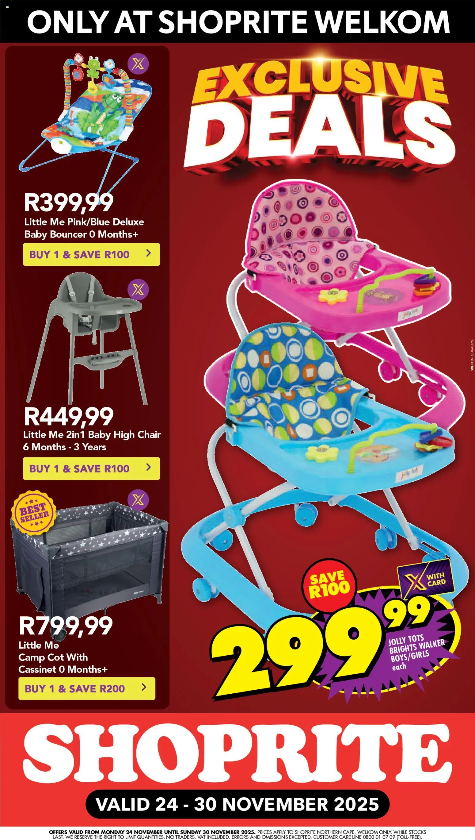New Shoprite catalogue – valid from 24.11.2025 | Page: 5 | Products: Chair