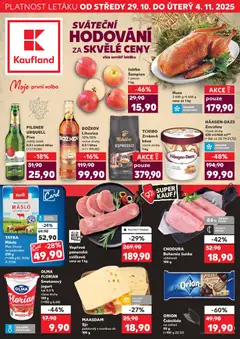 Náhled letáku Kaufland leták - Brno od 29.10.2025