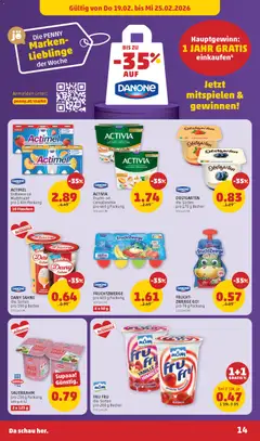 Penny Markt Flugblatt ab 19.02.2026 gültig | Seite: 14