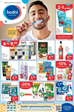 Budni Prospekt 	 ab 22.09.2025 gültig