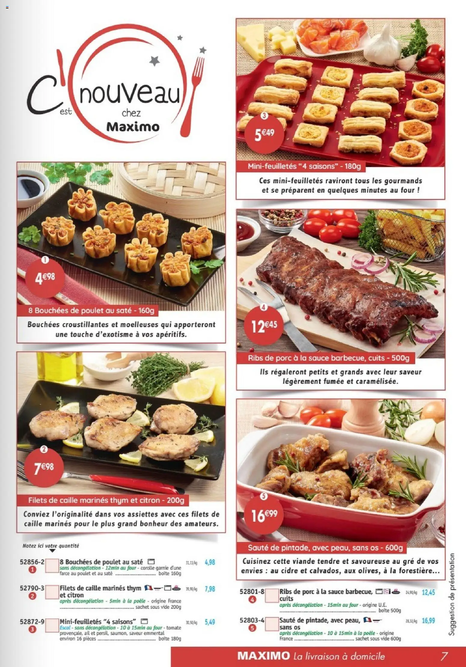 {H1} | Page: 7 | Produits: Citron, Poêle, Ail, Viande