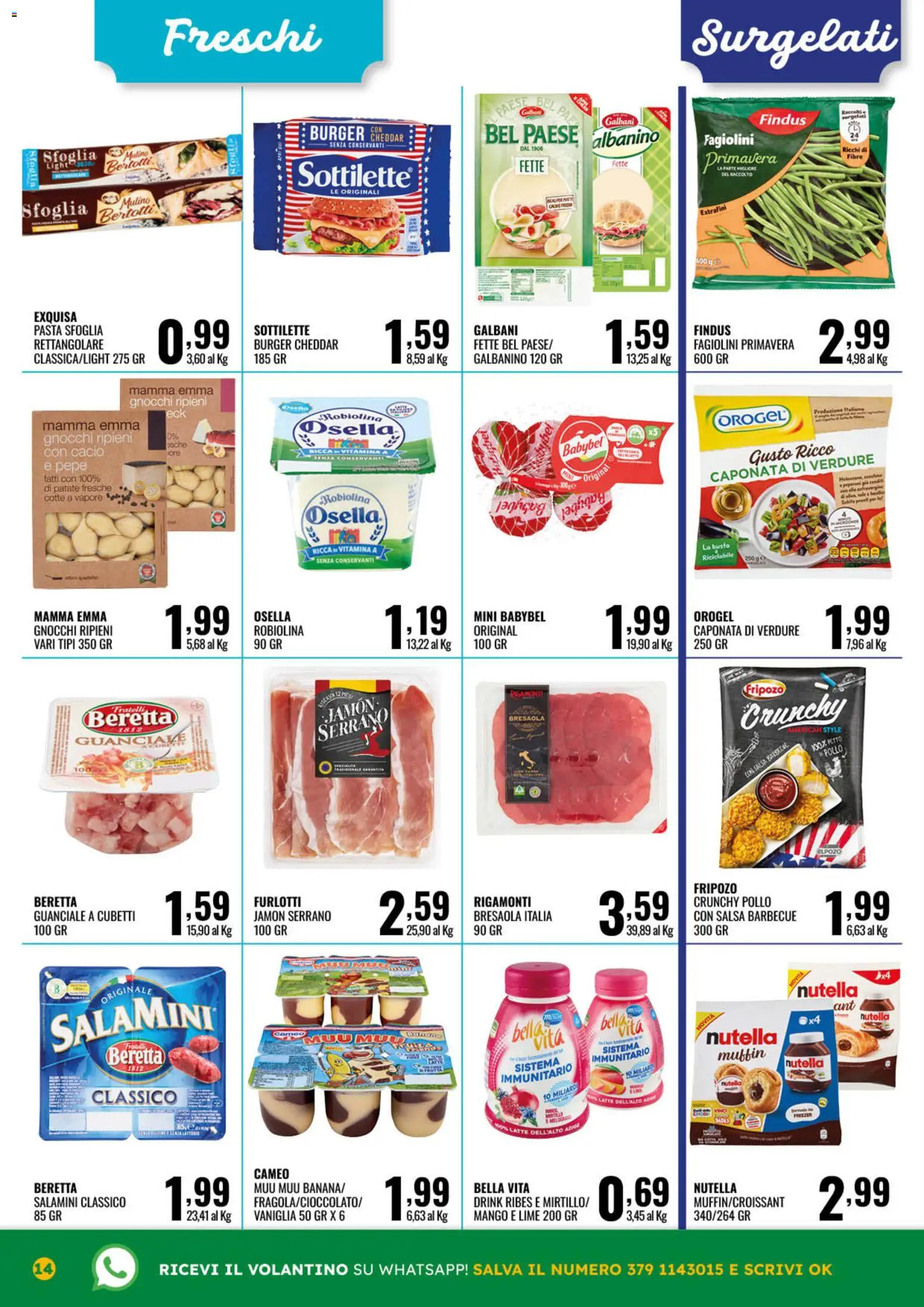 Volantino GECOP del 23.02.2026 | Pagina: 14 | Prodotti: Verdure, Pepe, Barbecue, Nutella