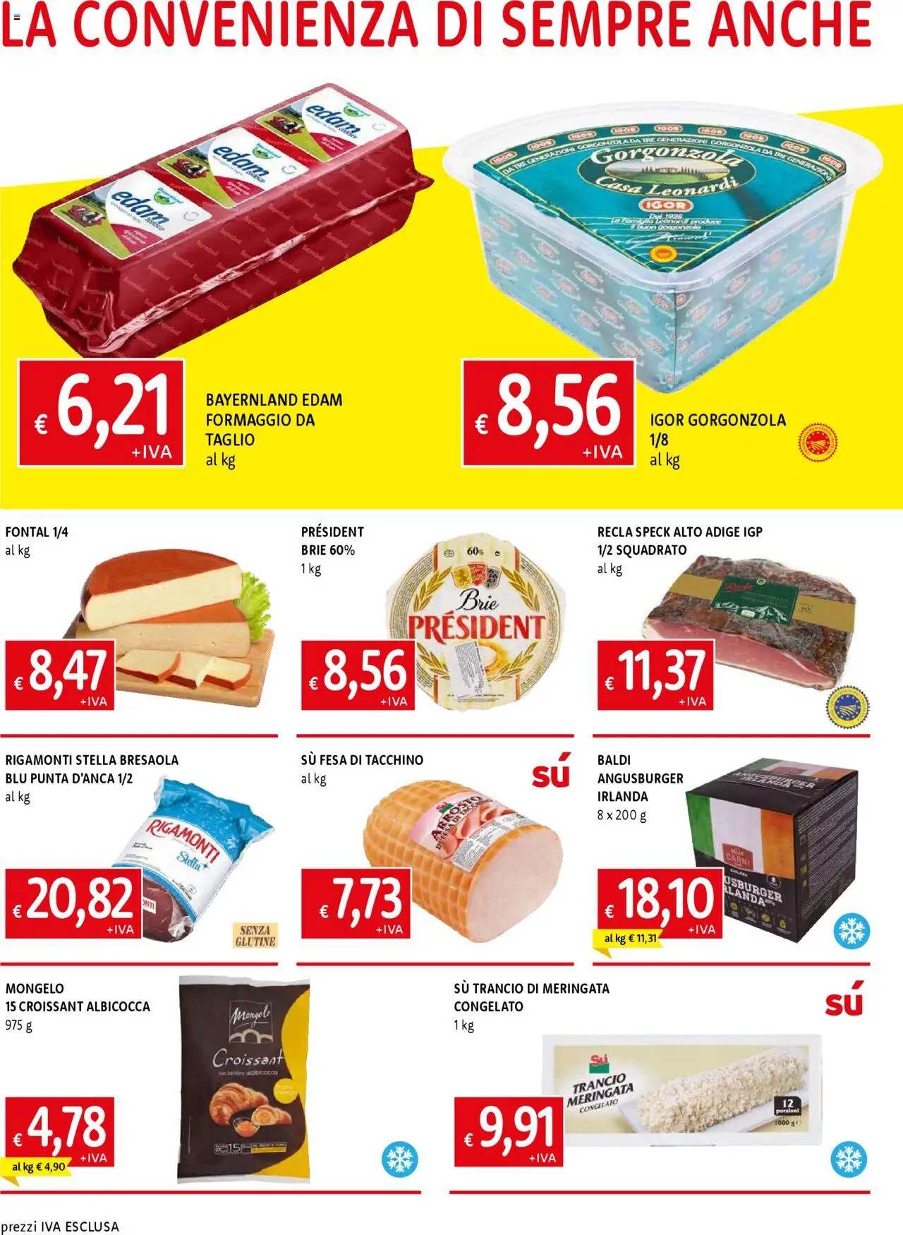 Volantino Galassia del 18.08.2025 | Pagina: 2 | Prodotti: Speck, Bresaola, Tacchino, Croissant