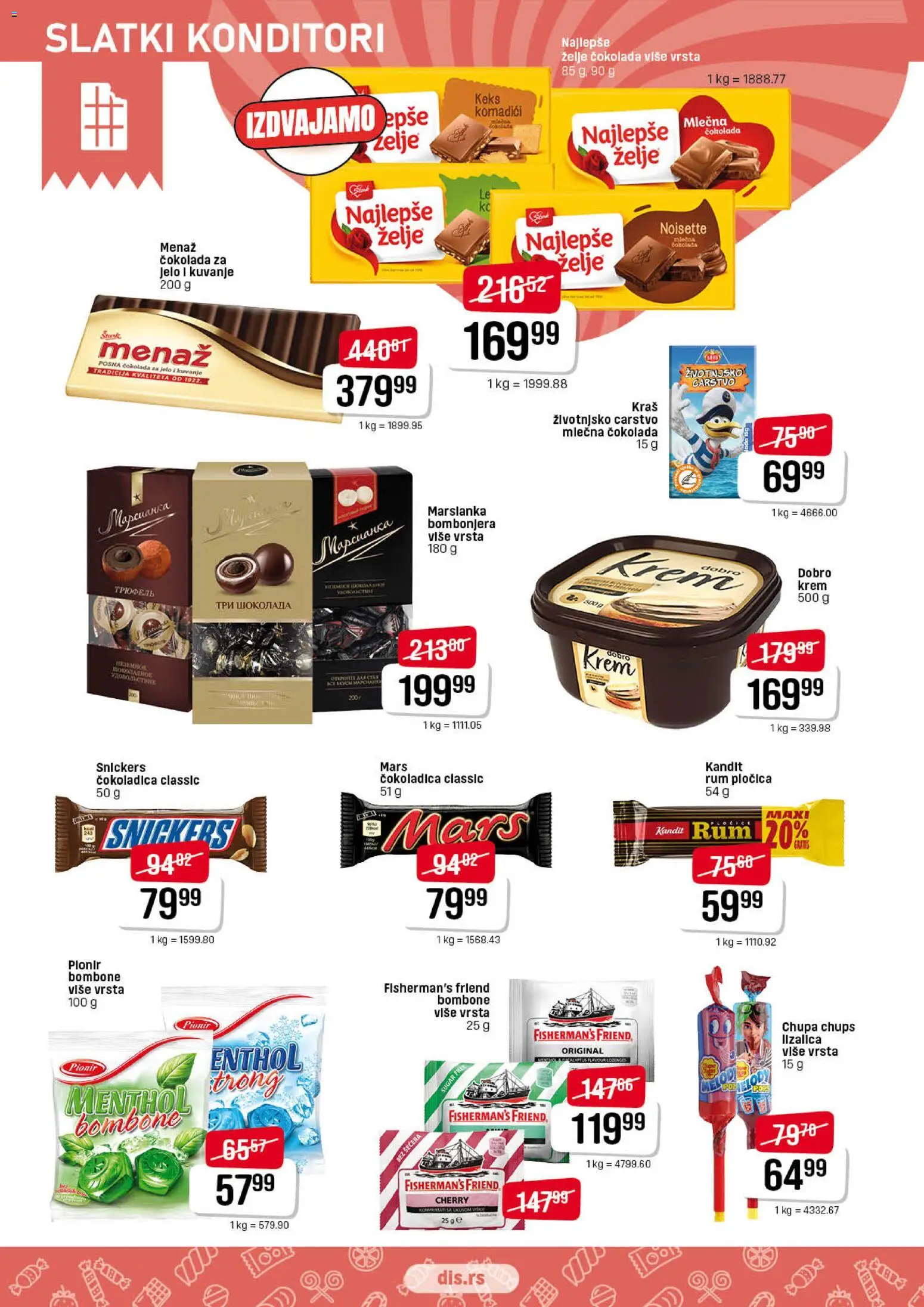 DIS katalog - važi od 29.01.2026 | Strana: 12 | Proizvode: Bombone, Keks, Čokolada, Mlečna čokolada