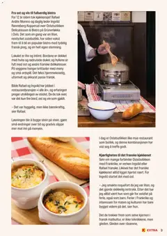 Forhåndsvisning av Coop Extra Middagsdisken Bonjour Frankrike gyldig fra 10.03.2026 | Side: 9