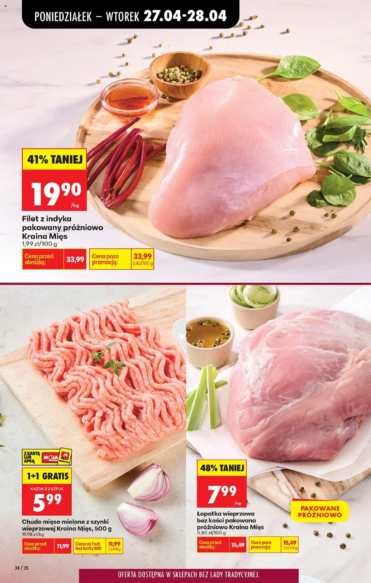 Biedronka Polsko leták od 27.04.2026 | Strana: 42 | Produkty: Lopatka, Filet, Karty
