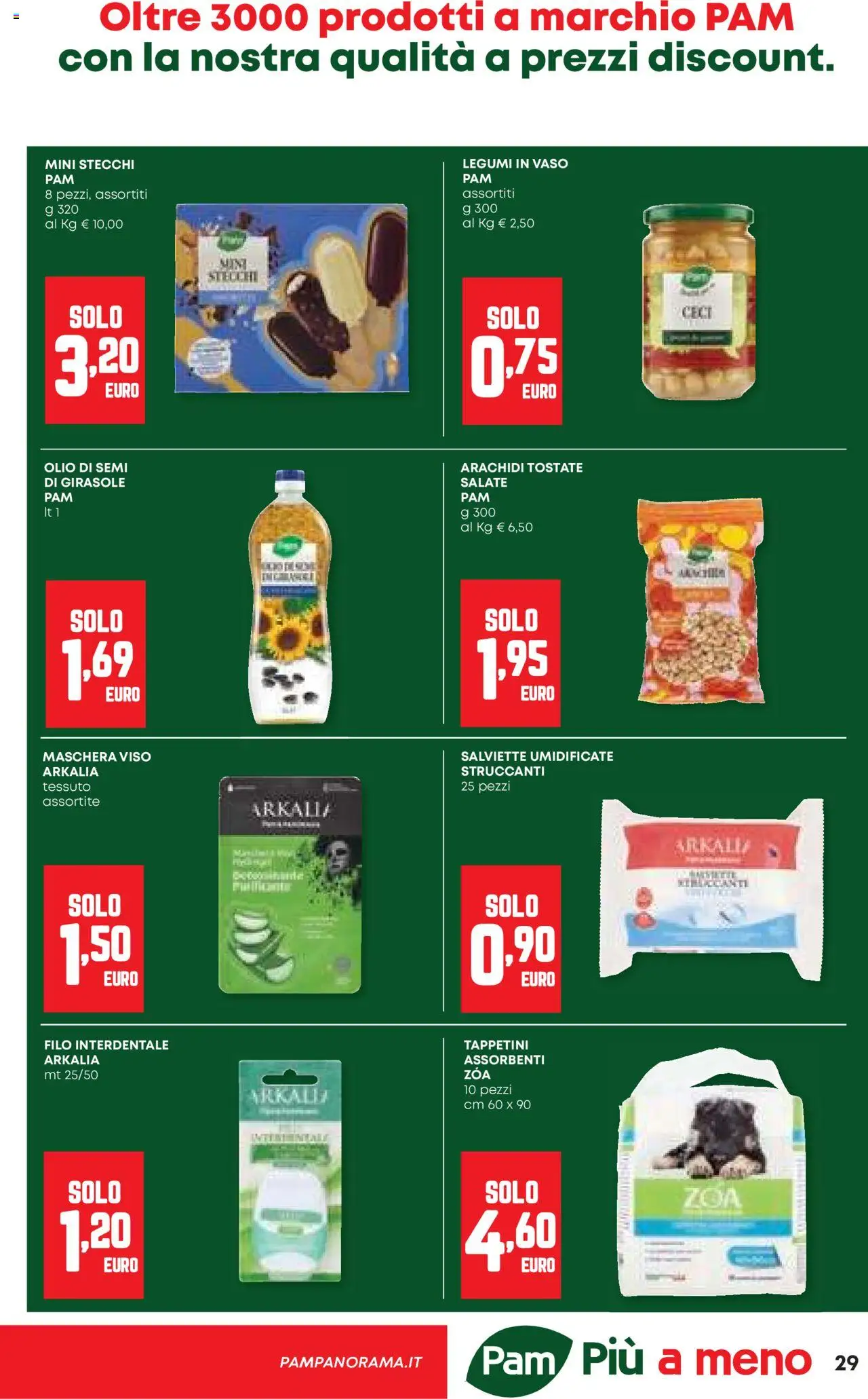 Volantino Panorama del 24.07.2025 | Pagina: 29 | Prodotti: Maschera, Maschera viso, Ceci, Olio