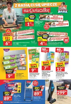 Pogląd oferty "Twój Market Gazetka" - ważna od 10.12.2025 | Strona: 34 | Produkty: Karta, Suszarka, Papier do pieczenia, Vileda
