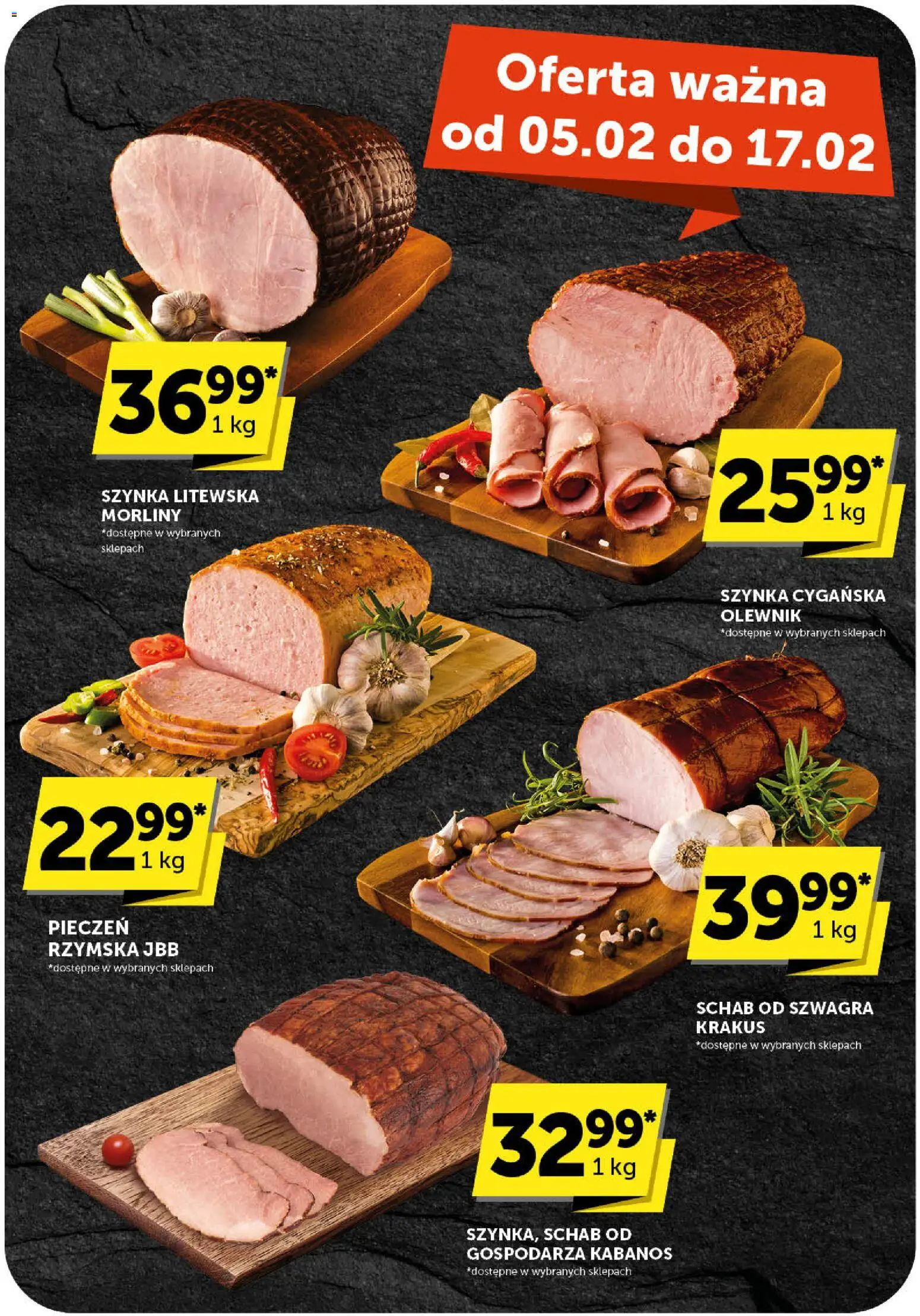 Euro Sklep Gazetka od 05.02.2026 | Strona: 25 | Produkty: Schab, Szynka