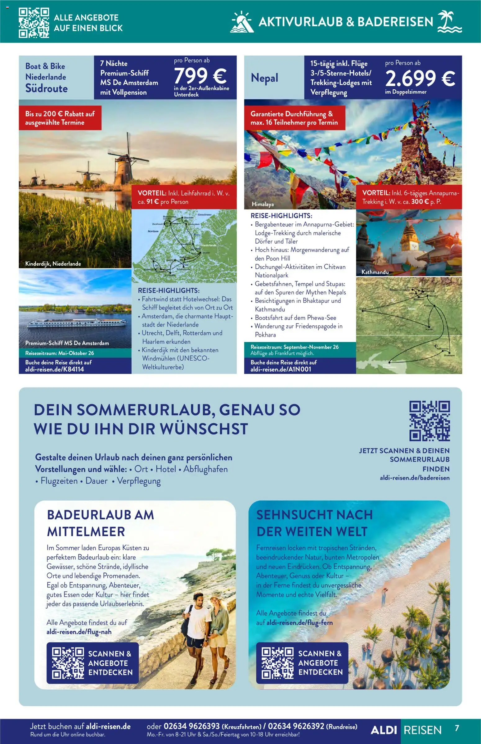 Aldi Reisen  Reisemagazin – gültig ab 01.04.2026 | Seite: 7