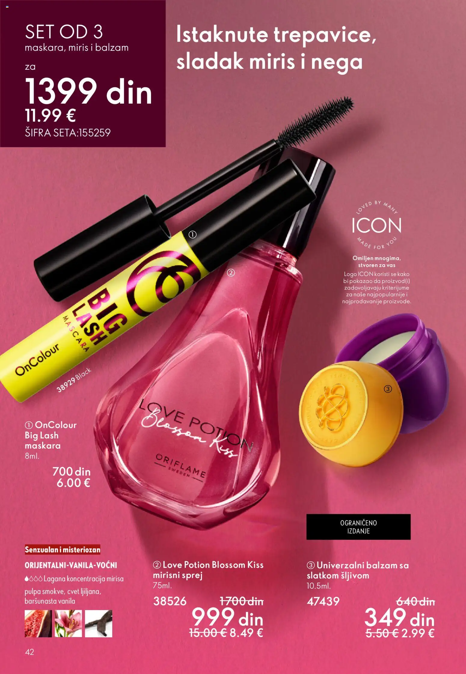 Oriflame katalog - važi od 11.03.2026 | Strana: 42