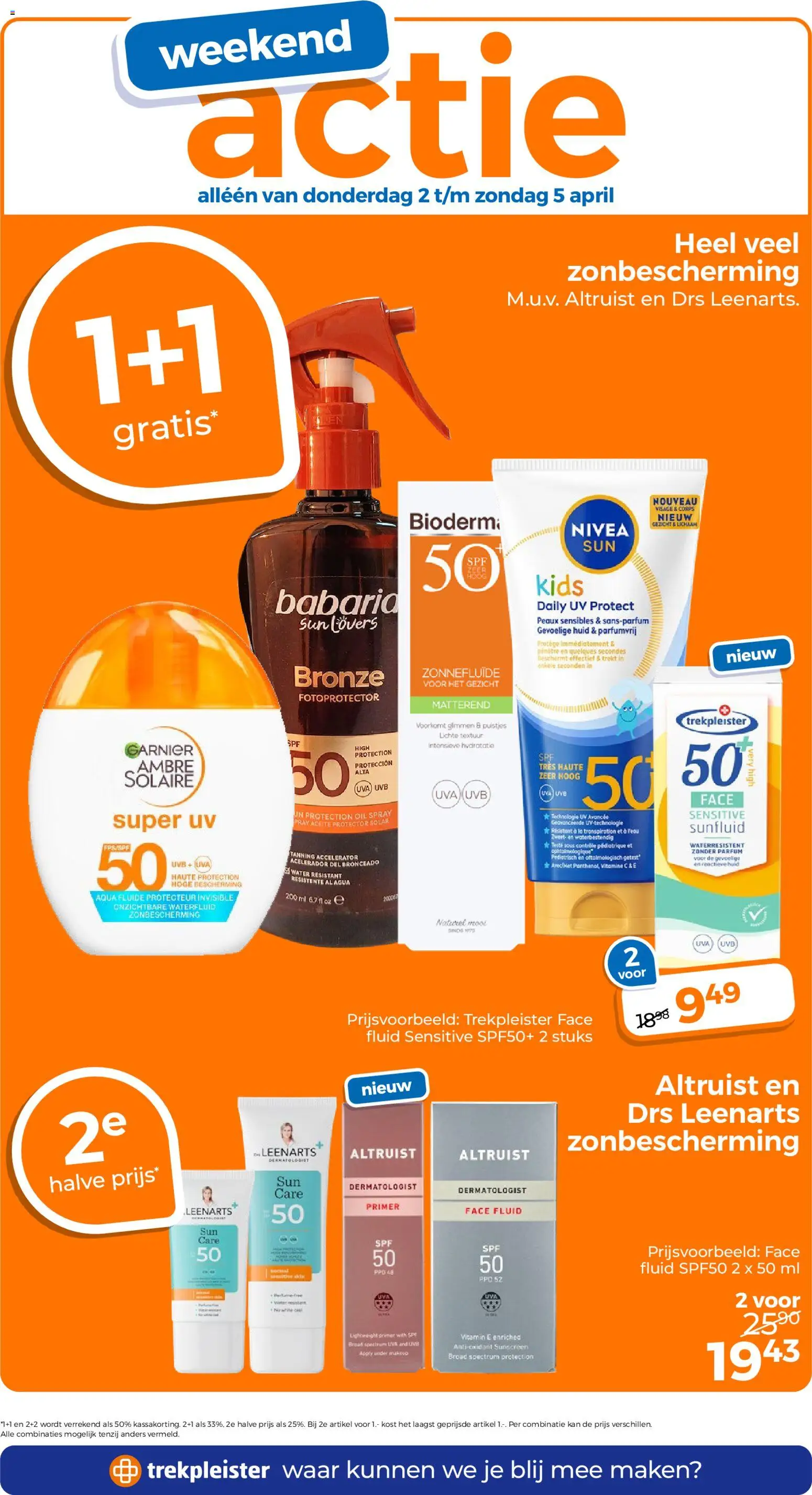 Nieuwe » Trekpleister folder voor April « is er! Ontdek geweldige aanbiedingen en bespaar. | Netherlands