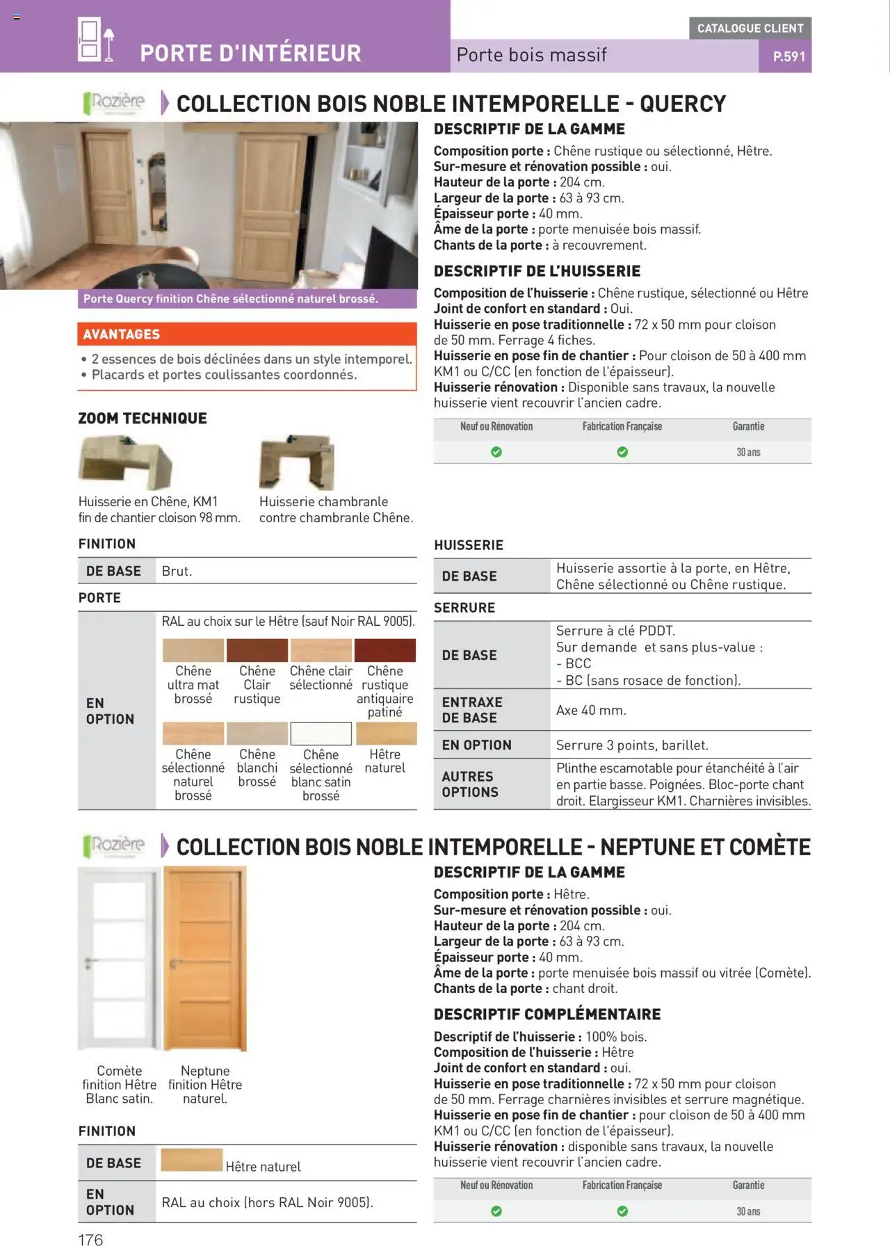  | Page: 176 | Produits: Clé, Plinthe, Brosse, Portes