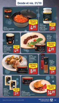 Vista previa Mollejas de pato, 215 g peso esc. válido desde el 27.10.2025 | Página: 29