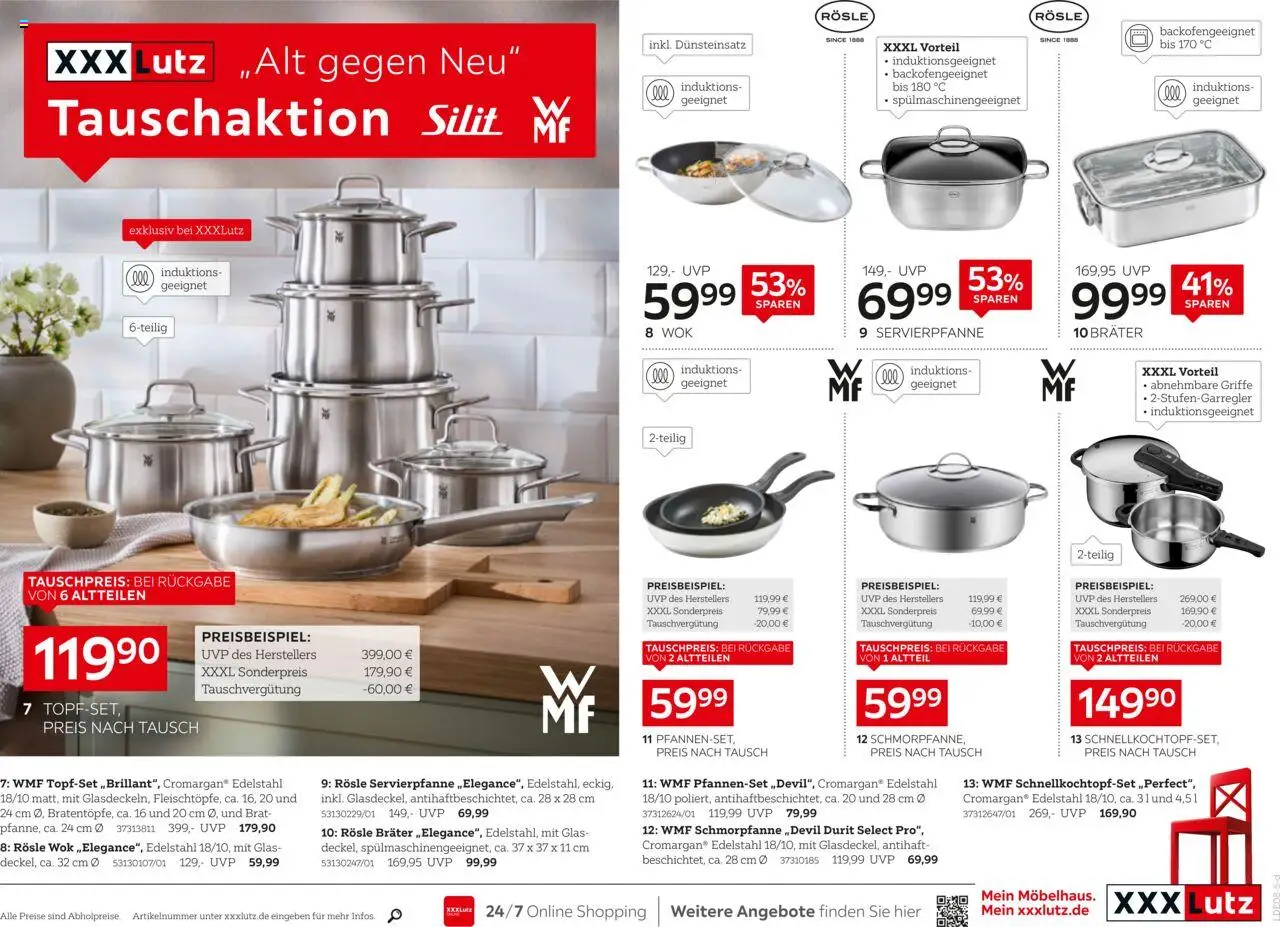 XXXL Lutz Nr. 1 beim Preis - gültig ab dem 18.08.2025 | Seite: 27 | Produkte: Wok
