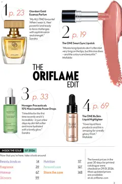 Preview of Oriflame - Offers valid from 06.05.2026 | Page: 3 | Products: Fragrance, Lipstick
