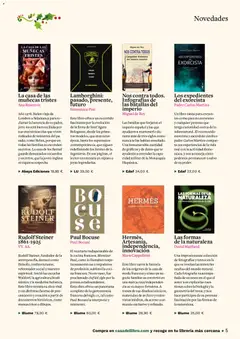 Vista previa Casa del libro folleto válido desde el 01.11.2025 | Página: 5 | Productos: Té, Cocina, Prensa