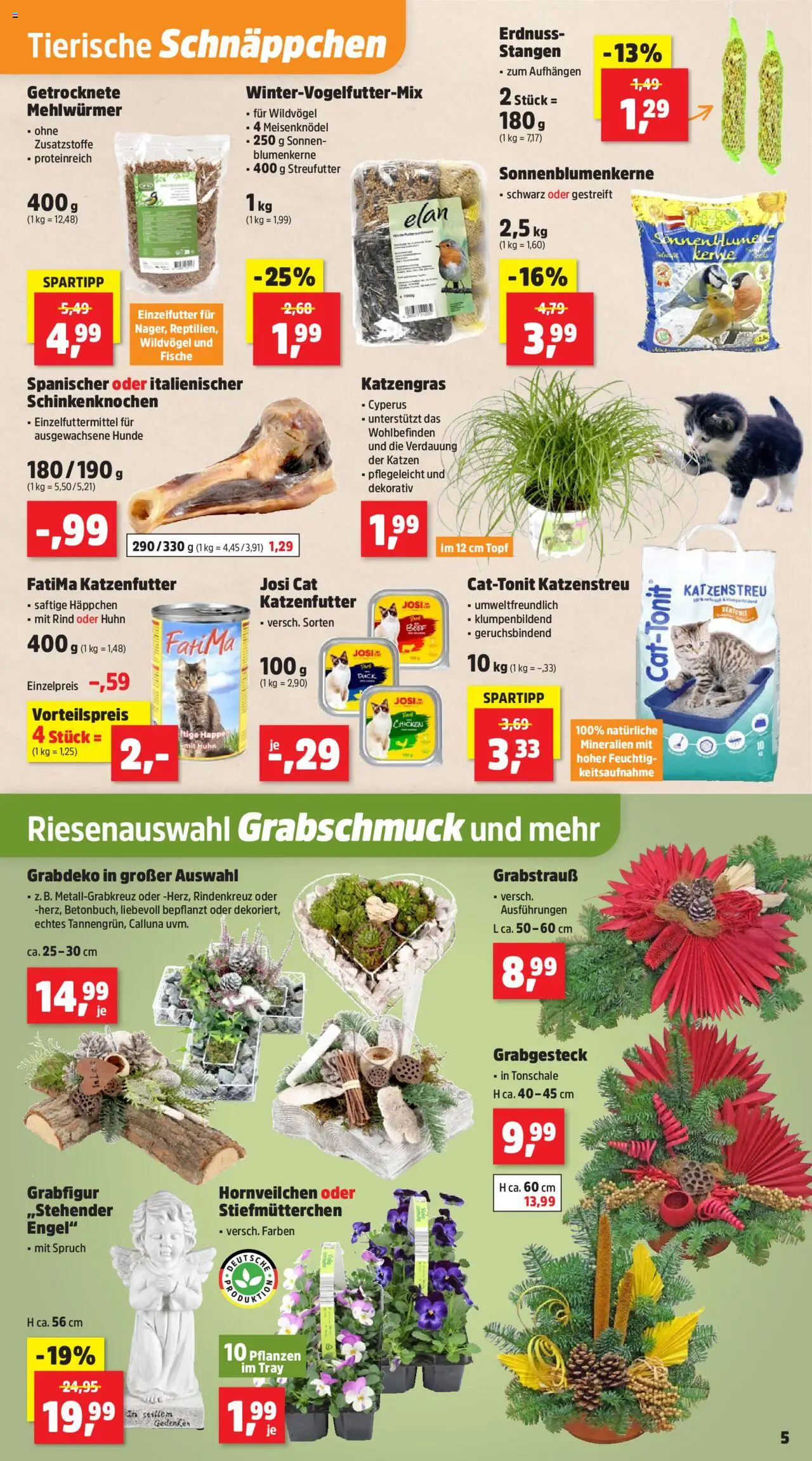 Thomas Philipps Prospekt – gültig ab 20.10.2025 | Seite: 9 | Produkte: Katzenfutter, Stiefmutterchen