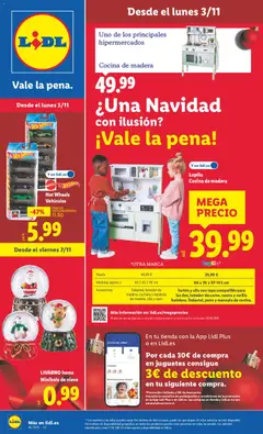 Vista previa Lidl folleto de bazar válido desde el 03.11.2025